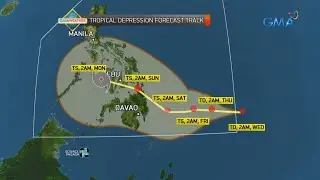 Bagyong Auring na papasok ng PAR, mabagal na kumikilos | UB