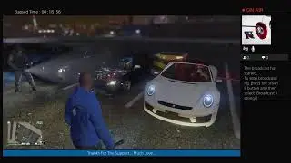 Gta5 - Live - Chill Meet Add YouTuber - RunningPeas
