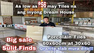 Big sale , sulit finds 60x60cm Porcelain Tiles at 30x60 Wall Cladding , Granite  slab / Billy Toledo