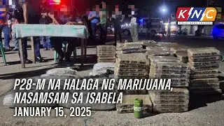 P28-M na halaga ng marijuana, nasamsam sa Isabela | Kidlat News Channel (Jan 15, 2025 4PM)