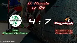 2023 | u-16 | SPG Styrian Panther vs Szombathelyi Pingvinek JK | Skaterhockey Austria