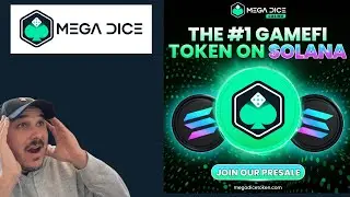 🚀MegaDice🚀Следующий огромный токен GamFi🚀Следующий Rollbit на SOL🚀Потенциал в 1000 раз больше🚀