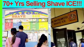 Лучший ледяной десерт на Гавайях, Оаху: Matsumoto Shave Ice, Waiola Shave Ice