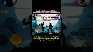 NEEDLE Vs (Noob And Pro)🥵 Shadow Fight 2 #shadowfight2 #gaming #shorts