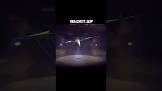 🔥 BR Rank Free Parachute Skin || FF New parachute skin #parachuteskin #freefire #gaming #skin #redm