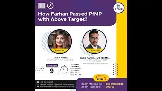 Webinar - PfMP Success Story by Syed Farhan Ur Rehman (from Oman) - Dec 09 2022