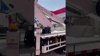 Isuzu 23-meter insulated bucket truck for export, suitable for various municipal
