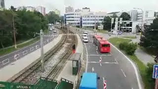 V smere do D&uacute;bravky prem&aacute;va n&aacute;hradn&aacute; autobusov&aacute; doprava X5