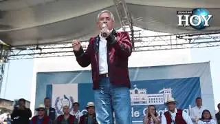 Otto P&eacute;rez visita Tri&aacute;ngulo Ixil