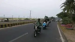 Vintagers Calicut. Republic rally 26jan 2017 at calicut