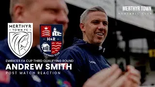 Andrew Smith | Merthyr Town 0-1 Hampton & Richmond Borough | Emirates FA Cup Third Qualifying Round