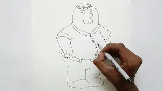 How to Draw Peter Griffin | Peter Griffin Drawing