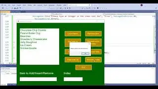 Visual C# 5.1B ListBox (Part 2)