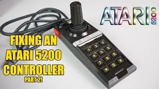 Atari 5200 controller repair Part 2 - replacing the flex circuit