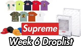 Supreme Week 6 SS19 Droplist - Opinions and Impressions - Spring Tees