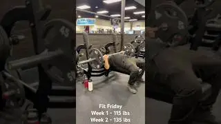 115 ➜ 135 lbs in One Week | Fit Friday Progress