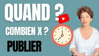 MEILLEUR JOUR pour PUBLIER sur Youtube (vues likes et partages en plus)