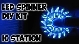 LED SPINNER СВОИМИ РУКАМИ с IC Station