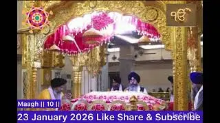 Hukamnama Sahib Today Morning from Gurudwara Bangla Sahib 23 January 2026
