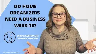 Do you need a website for your Professional Organizing business? Book Like a Boss Tutorial