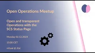 Open and transparent operations of cloud environments