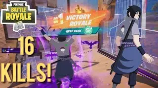 16 Kills Crown Victory Royale! Sasuke Uchiha! - Chapter 6 Season 3