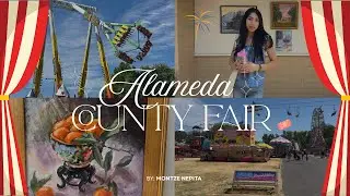 ALAMEDA COUNTY FAIR!! Art, Bunnies, Agua Fresca, and FUN 🎡