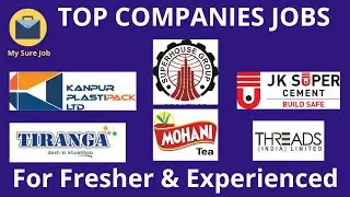 Top Companies Jobs | Jobs in Kanpur | Job for Experienced