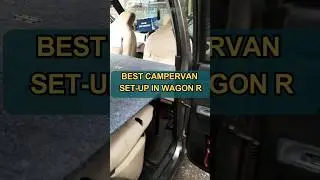Best Campervan Kitchen & Bed Setup in Wagon R CNG | MUST WATCH THE VIDEO