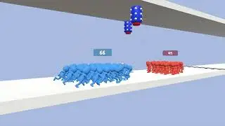 🎮 Gravity Crowd: Epic Stickman Crowd Adventure! Flip, Dodge, and Grow! 🚀