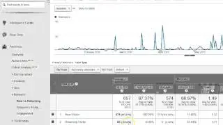 New and Returning Visitors in Google Analytics