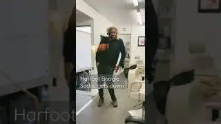 Sir Lenny Henry Does The Harfoot boogie As Sadoc getting downmn
