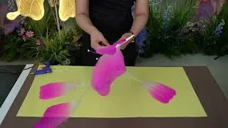 Giant Silk Butterfly Making Tutorial--Part 3--install