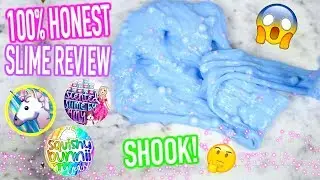 100% Honest Slime Shop Review (UniicornSlime, SQUISHYBUNNII, Scented Slime by Amy)