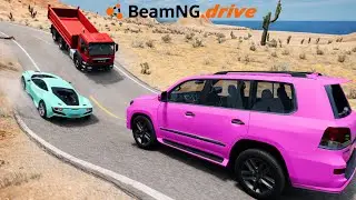Cars vs Potholes - BeamNG.drive