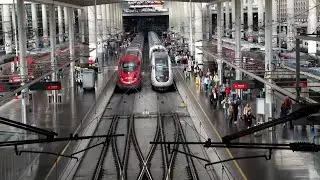 Adif hizo descarrilar el tren sin control para evitar una posible colisión en Atocha