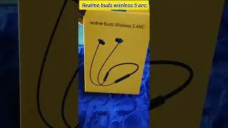 Realme buds wireless 5 anc quick unboxing
