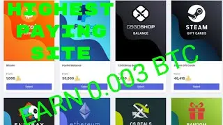 Best Paying Site 2021(Earn Free Bitcoin and Gift Cards)Idle Empire