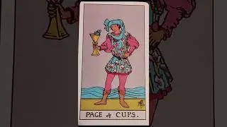 Dreamkatcher Daily Vision Card | Page of Cups | Tarot Shorts