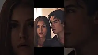 The chemistry between them 😭💗 #elena #elenagilbert #demon #delena #tvd #tvdu #damonsalvatore #ian