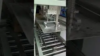 Bag in box machine bag forming inserting placing into box feeding machine