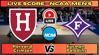 🔴 Harvard Crimson vs Furman Paladins | NCAA Men&rsquo;s Basketball | Live Score Update December 5