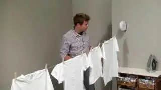 Household Essentials R-400 40-ft. Indoor/Outdoor Retractable Clothesline - Product Review Video