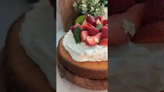 OMG😱😱 #easyrecipe #bakefromscratch  #strawberrycake