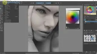 Krita - How to Hand Colorize Photos With Krita Paint Program