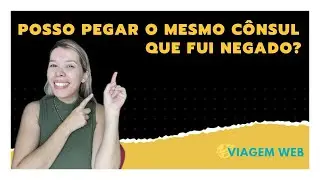 POSSO SER ENTREVISTADO PELO MESMO AGENTE CONSULAR QUE ME NEGOU? #vistoamericano