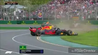F1 2018 Australia fails and crashes