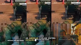 Американец был сбит с ног в Японии.
