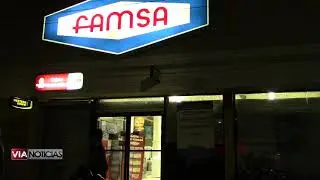 Ladrones amagan al personal de Famsa y se roban equipos celulares
