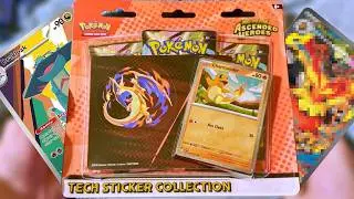 Ascended Heroes (Charmander) Tech Sticker Collection Opening! | Pokemon TCG